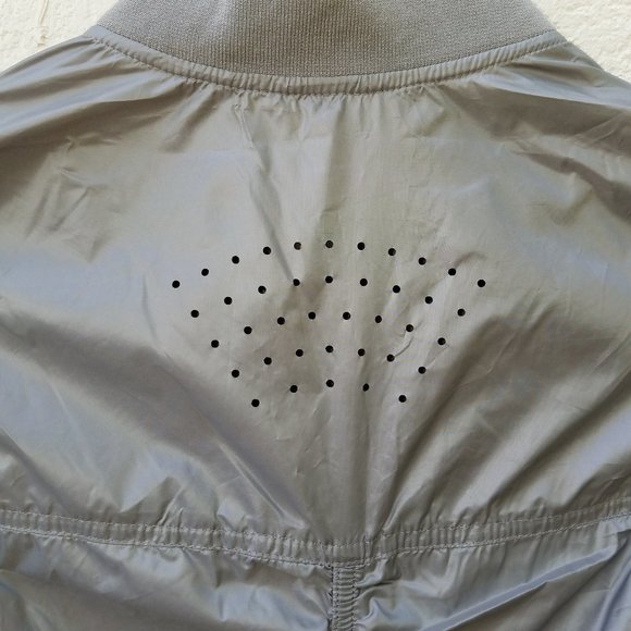 ADIDAS by Stella McCartney RUN WIND gray jacket -Women's Size Small - Picture 8 of 16